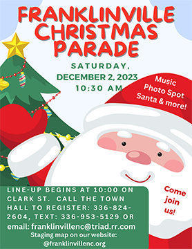 Franklinville Christmas Parade 2023