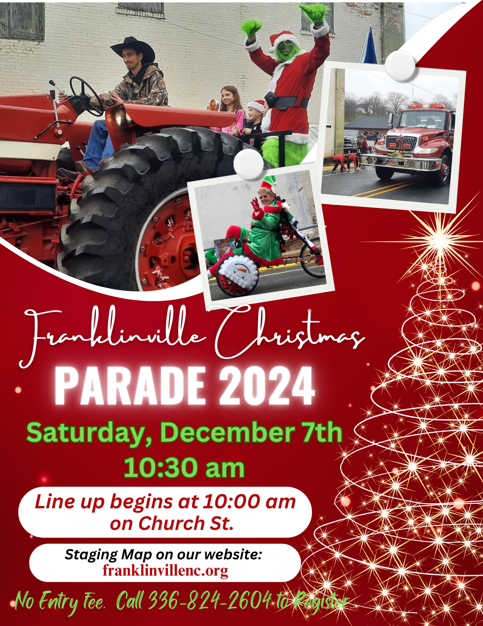 Christmas Parade 2024 Town of Franklinville